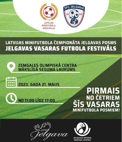 2023. gada Latvijas minifutbola amatieru čempionāts - Jelgavas posms